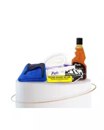 99 Combo | Car Shampoo, Microfiber Cloth (1), Tissue box (1), Stickers (2)