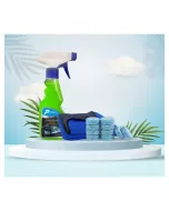 Car Glass cleaner | Microfiber cloth 600 GSM | Windshield tablets