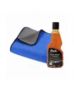 Car Cleaning Combo | Car Shampoo & Microfiber Cloth (300 GSM)