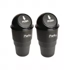 Car Dustbin | Black | Pack of 2