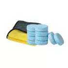 Microfiber Cloth 600 GSM & Windshield Tablets (Pack of 10) | Combo