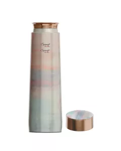 Pure Copper Elegant Bottles | Premium Coated Water Bottles | 1000 ML-Jupiter Pink