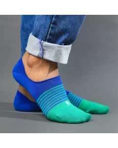 Teal No Show Socks