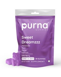 Melatonin Wild Berry Gummies | Sleep Well | Reduced Stress and Feel Refresh