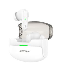 FireBuds 65 Earbud | Quad Mic | Bluetooth Headset | White
