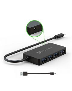iExpand USB Type C 3.1 | Gen 1 to USB-A 3.0 x 4 Port Hub