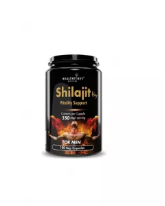 Shilajit with Safed Musli, Tribulus and Ashwagandha - 550mg |100 Vegetable Capsules