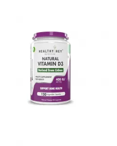 Vegan Vitamin D3 - Non GMO - 400 IU |120 Veg Capsules