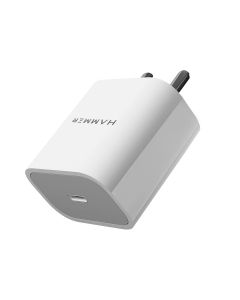 20W Type C Superfast Charging Adapter | Compatible for All Type C Smartphones, Tablets, Bluetooth Headphones | White