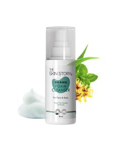 Foam Cleanser | Waterless Cleansing | Prebiotics, Aloevera | 50ml