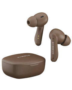 Solitude In Ear | BT v5.3 | Earbuds with Upto 22H Playtime | Mocha Brown | True Wireless