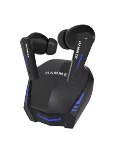 G-Shots True Wireless Bluetooth | V5.3 | Gaming Earbuds | Up to 22hrs Playtime | Black