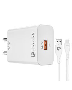 44W Multi Protocol Fast Travel Charger with 1m Fast Charging Cable