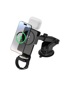 Vylis Auto 20 Mag-safe 3-in-1 Wireless Car Charger Dock | Fast Charge | 20W 