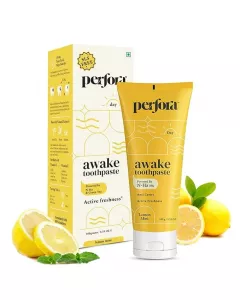 Perfora Awake Toothpaste|Lemon Mint |Pack of 1| 100g