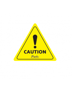 Caution Car Sticker | 6x2 inches 
