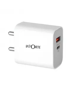 QCPD 3.0 Dual Port Wall Charger for Ultra Fast Charging | 30W 
