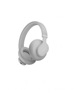 Bash Max | Over The Ear Wireless Headphones with Mic | Touch Control | Cool Grey