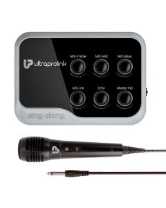 Portable Karaoke Bluetooth Mixer | Sing Along UM1002 with Microphone & Bluetooth Receiver