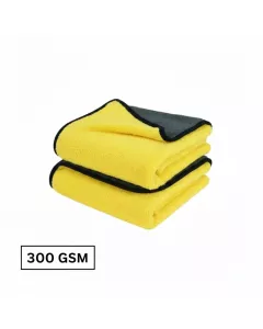 Microfiber Cloth | 300 GSM | MultiColor | Pack of 2