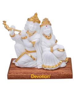 Radha Krishna- 24K Gold Plated - 3.5 Inch
