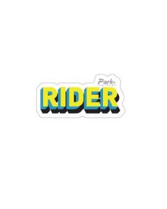 Rider Sticker