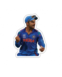 Roaring Virat | Car/Laptop Sticker