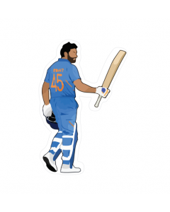 Rohit 45 | Car/Laptop Sticker