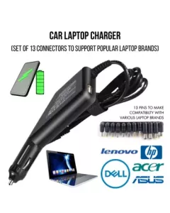 90W Universal Car Laptop Charger