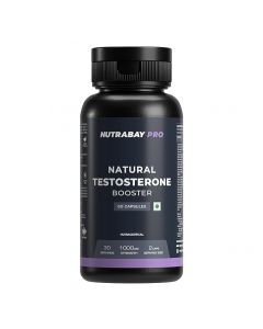 Pro Natural Testosterone Booster | Natural Testosterone Support For Stamina & Muscle Growth | 1000mg