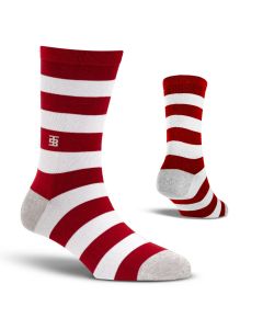 Calf Length Socks | Cranberry Edition