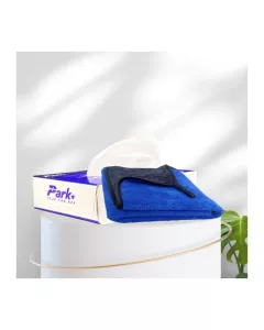 Microfiber cloth 600 GSM & Tissue Box Combo