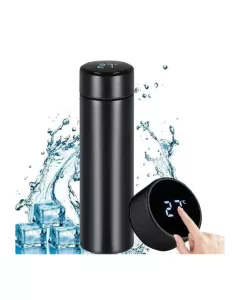 Smart Cup LED Thermal Flask | 450 ml | Black