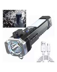3 W LED Torch Light with Powerbank function | Black