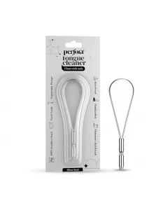 Silver Steel Tongue Cleaner For Men And Women 