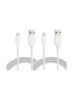 Fast Apple iPhone, iPad | charging and Lightning Cable | 2 Pcs | White