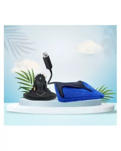 Adiyogi Car Idol | Rooflights |Microfiber Cloth 600 GSM