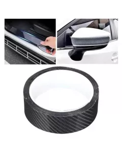 SNAP K5D Nano Sticker High Gloss  | Anti Scratch Black Carbon Fiber Paint Protection Film | 5M | Black