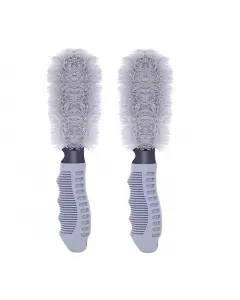 Rim Tyre Cleaner Brush | Car Cleaning Brush | Car Microfiber Duster | Pack of 2