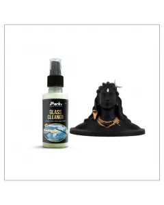 Car Glass Cleaner & Mini Adiyogi |(100ml)