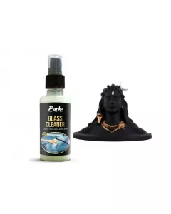 Car Glass Cleaner & Mini Adiyogi |(100ml)
