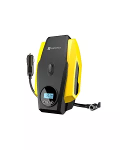 Rechargeable Tyre Inflator with 150 PSI Pressure | 6000 mAh Battery | Black-Vayu Lite