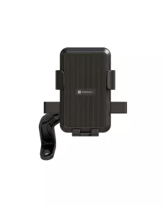Mobike 5 Scooty/Scooter Phone Holder with Mirror Mount | 360 Degree Rotation | Black | POR 2853