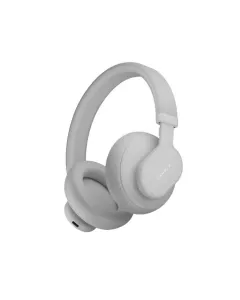 Bash Max | Over The Ear Wireless Headphones with Mic | Touch Control | Cool Grey