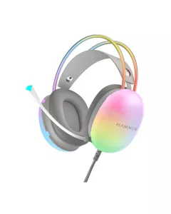  Blaze Gaming Headphones |Stereo 7.1 Sound | RGB Lights | Adjustable Band | 50mm Drivers | Cyan