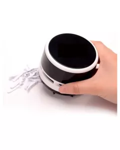 KolorFish Mini Crumb Vacuum Cleaner Portable | Multifunction Cleaning for Home, Office, Cars, Pet Hairs (no Battery Included) | Black