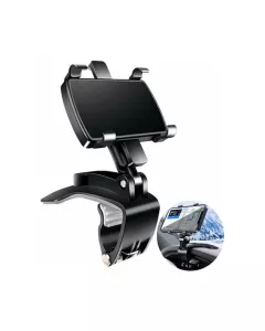 KolorFish Car Phone Holder |360 Degree Dashboard Mount | Rearview Mirror Support Sun Visor Navigation 