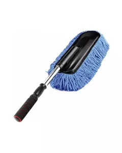 KolorFish Removable Telescopic Car Wash Brush | Car Dusting Exterior Interior Cleaning Kit | Blue