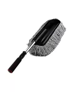 KolorFish Removable Telescopic Car Wash Brush | Car Dusting Exterior Interior Cleaning Kit | Grey