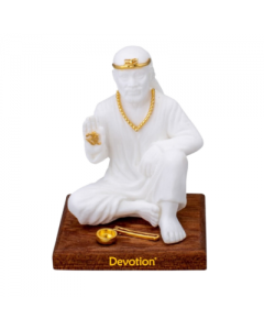 Sai Baba - 24K Gold Plated - 3.5 Inch